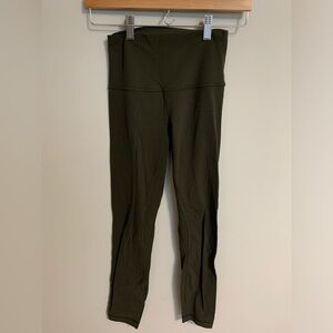 Lululemon Align High-Rise Leggings 25” Olive Green Size 4